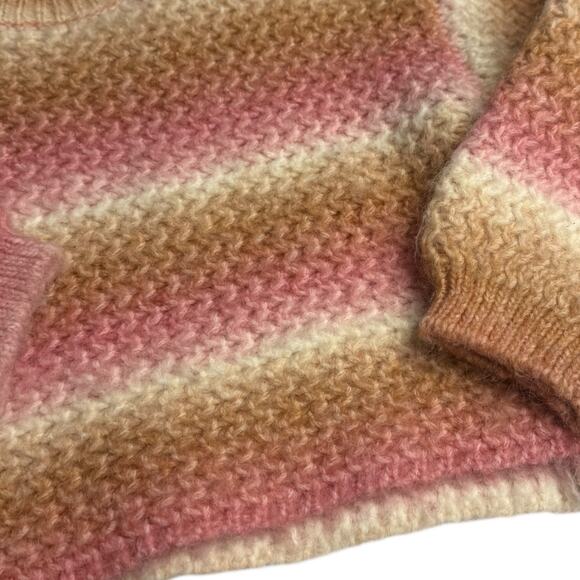 Zara Striped Cropped Sweater - Picture 3 of 4